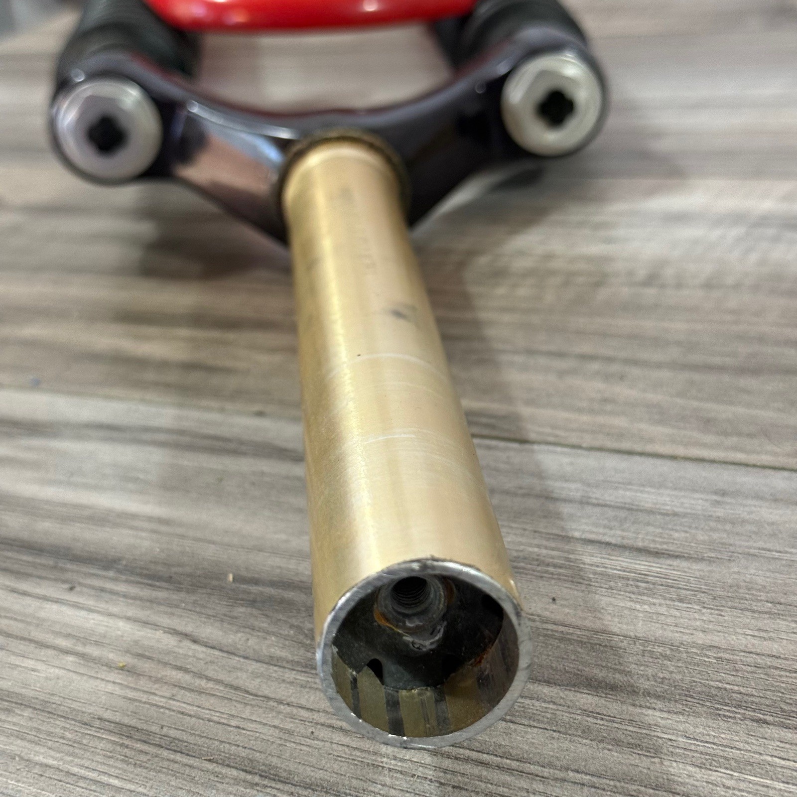 Rock Shox SID XC C3 Dual Air Red 1 1/8 Threadless 223mm SMALL OIL LEAK 26
