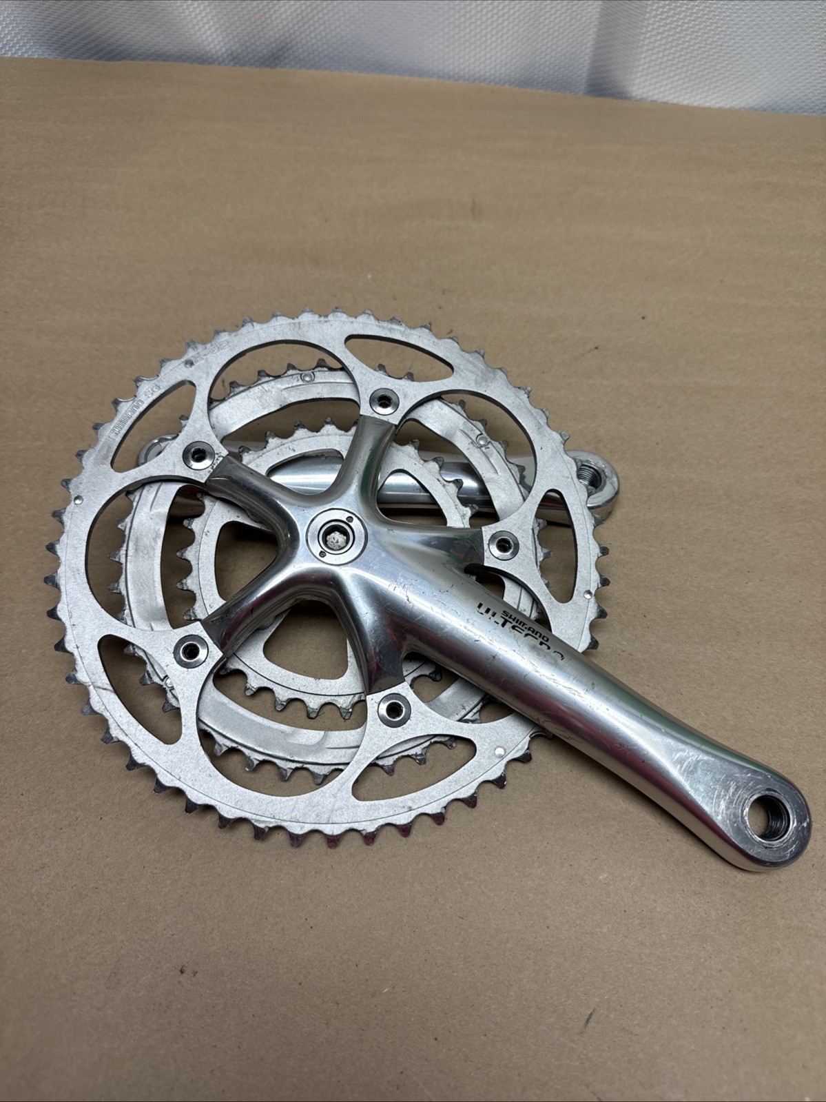 Shimano Ultegra FC-6503 3×9 Speed Road Bike Crankset 175mm 52/42/30T Triple