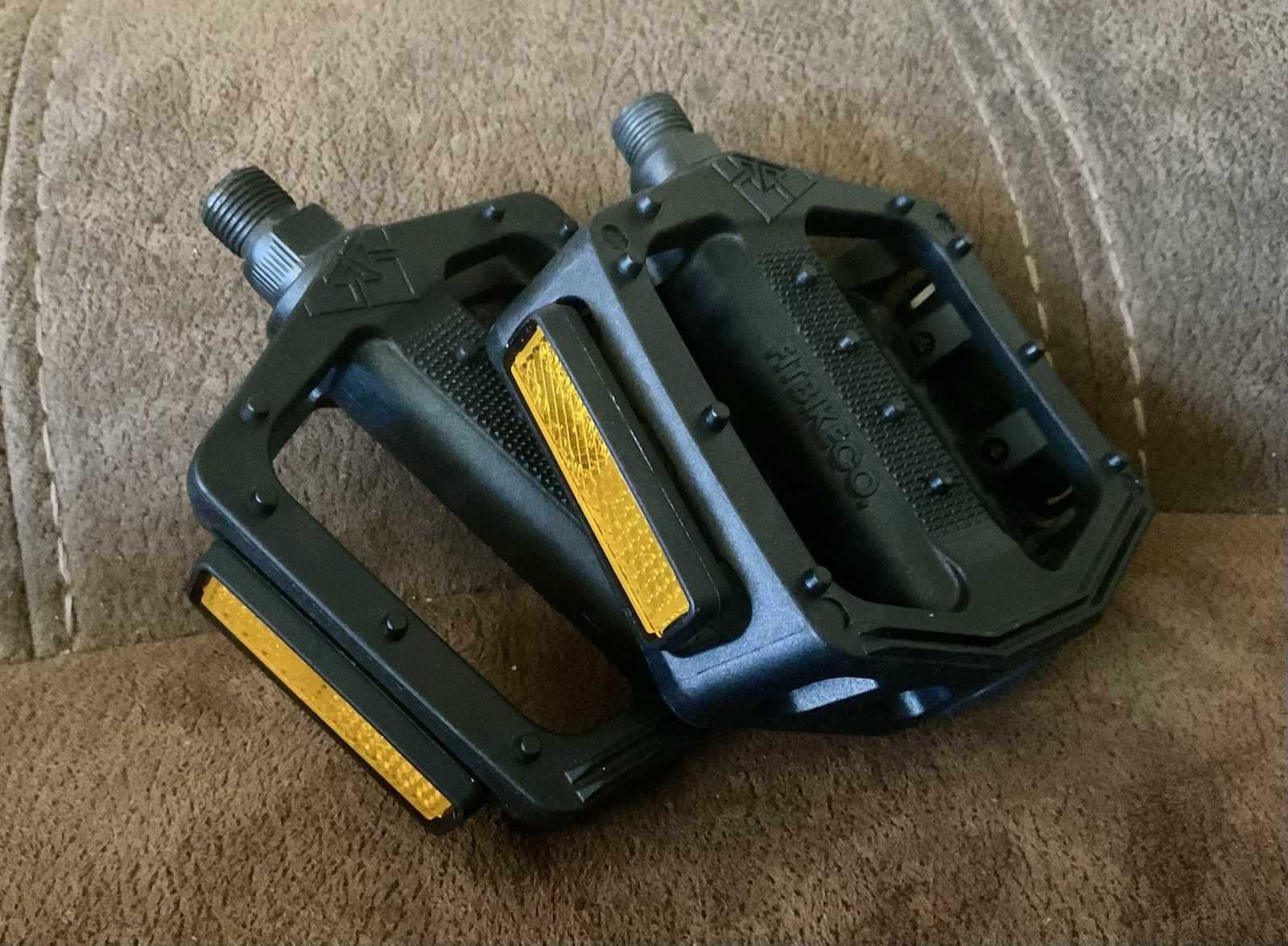 FITBIKECO BMX Pedals with Reflectors – 1/2” – New