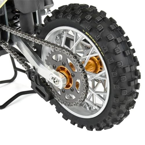 7075 Aluminum Front & Rear Hub Chain Sprocket Upgrade Parts for LOSI 1/4″