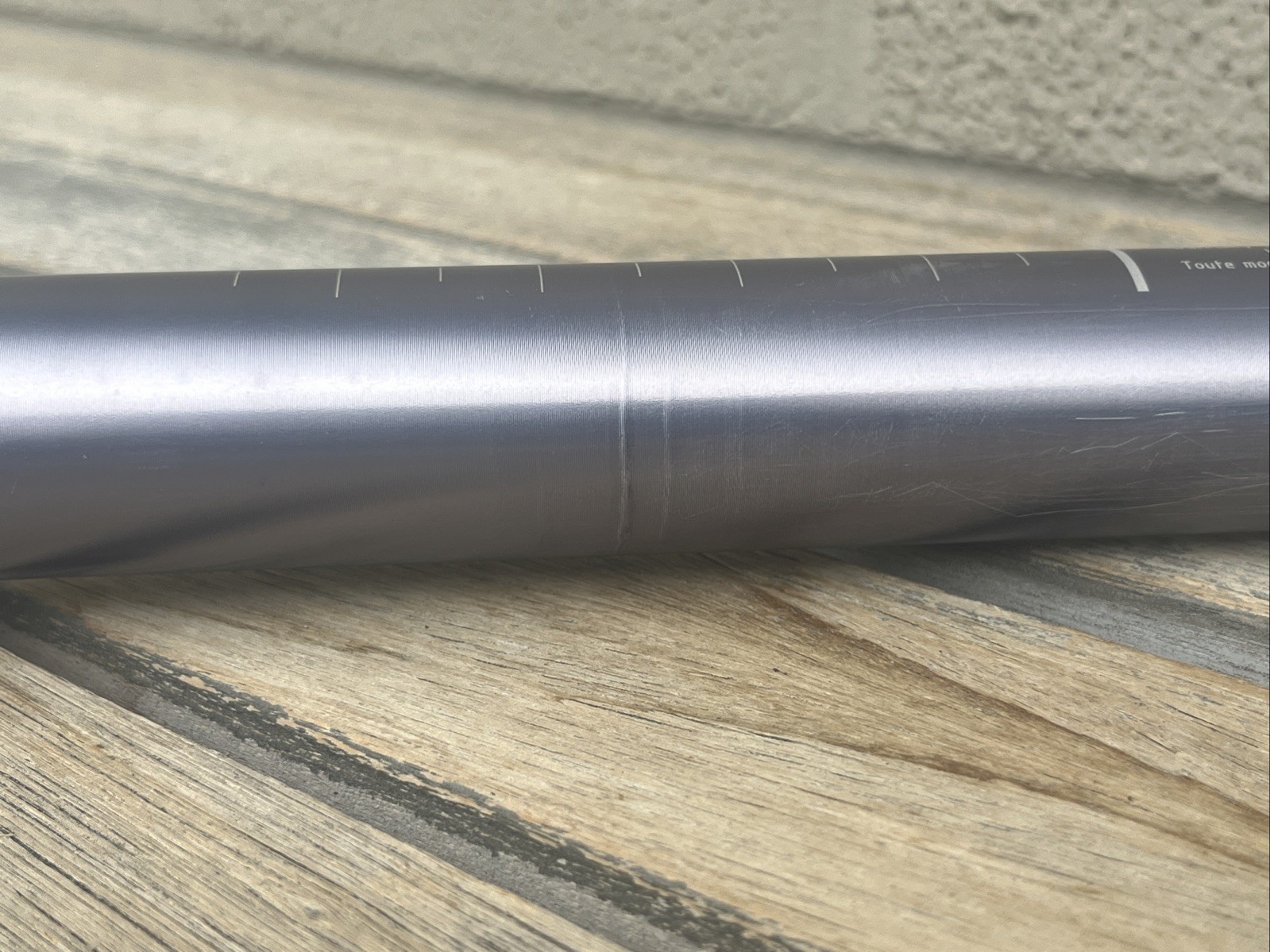 Vintage Woodman Components SL Plus Seatpost 30.9 x 390mm – Gray
