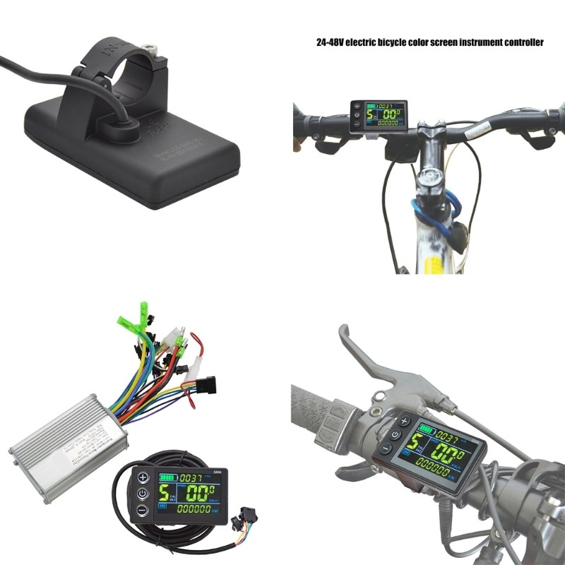 Scooter Brushless Motor Speed Controllers with LCD Display Panel 24V-48V