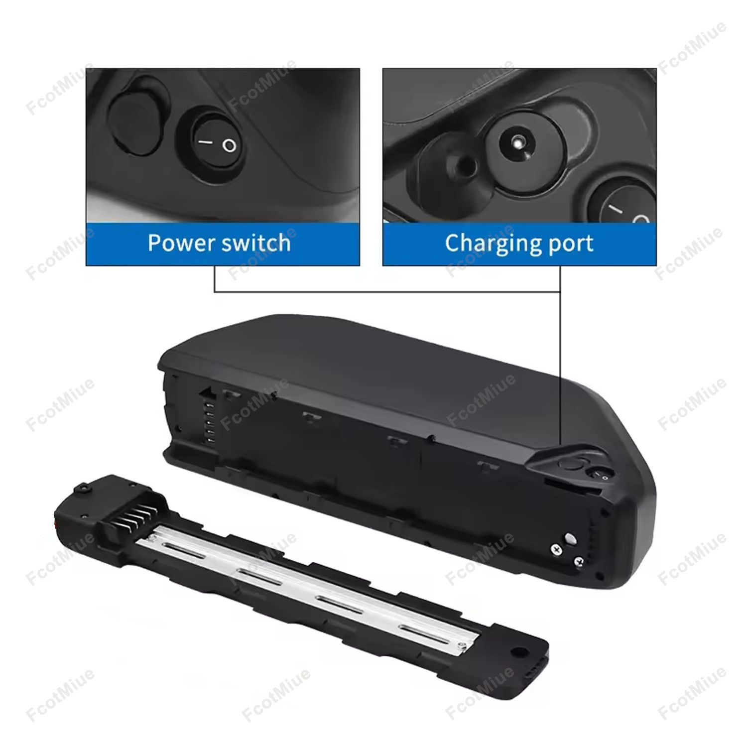 36V 10Ah Ebike Lithium ion Battery Pack for Electric Bicycle 250W 350W 500W