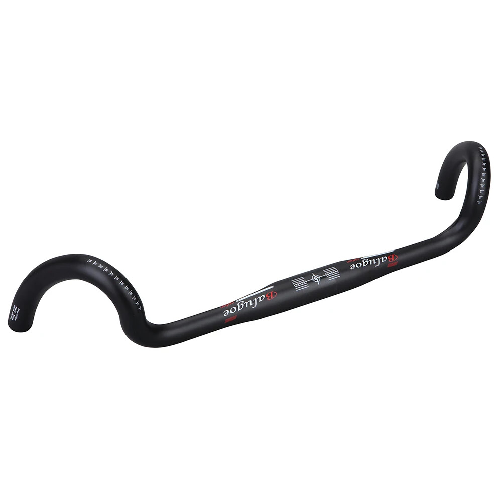 Carbon Gravel Cyclocross Road Bike Handlebar External Wiring Big Flare Bar