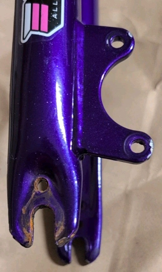 Element Purple & Black All-Terrain MTB Suspension Forks For Mountain Bikes 26