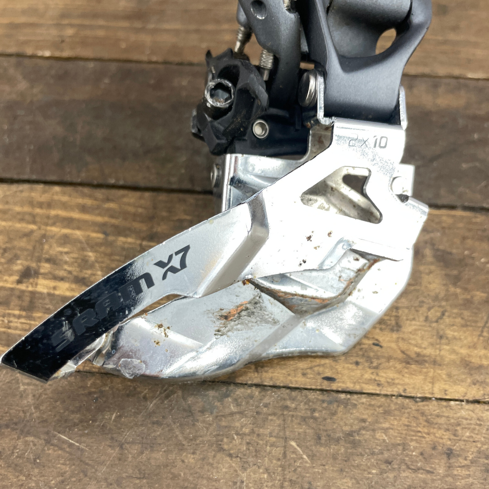 SRAM X-7 X7 Front Derailleur 10 Speed Double 2 X 10 Direct Mount 2x