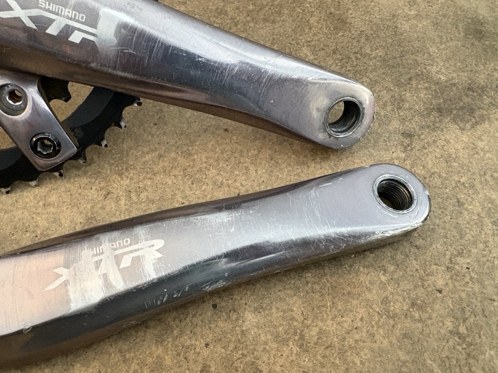 Shimano XTR FC-M960 Hollowtech 170mm Triple 44/32/24 Crankset Crank Arms