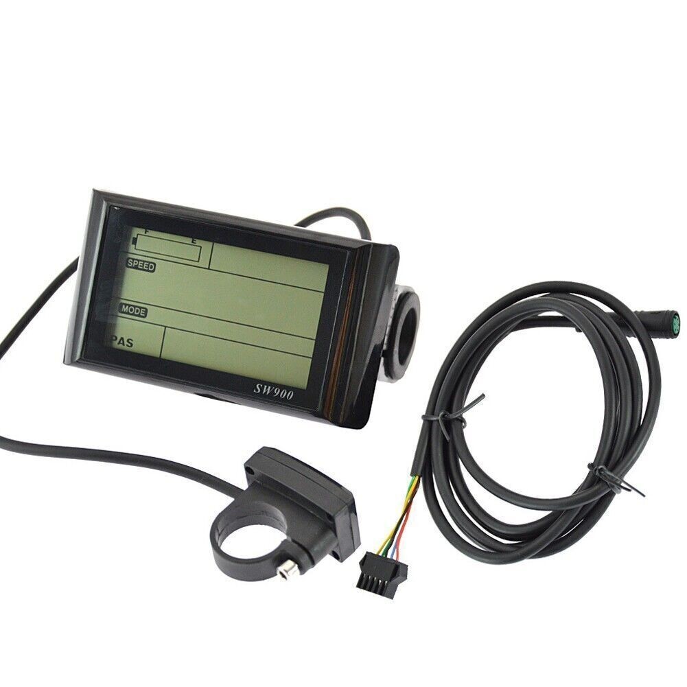 5Pin LCD S900 Display Meter Control Panel 24-72V E-Bike Electric/Bicycle Scooter