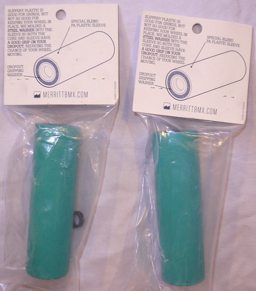 BNWT Lot of 2 Teal MERRITT Brandon Begin Signature BMX Peg GFE 4.75″ $48