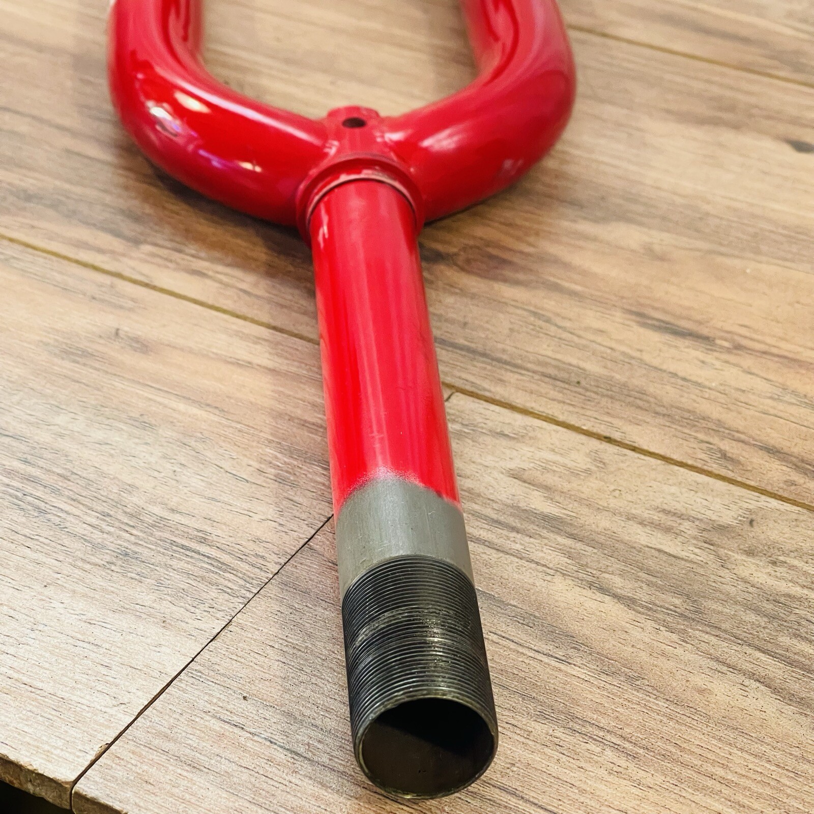 Trek Full Chromoly Steel MTB Fork 1-Inch Threaded 26 188 Steerer 395 AtoC Red 