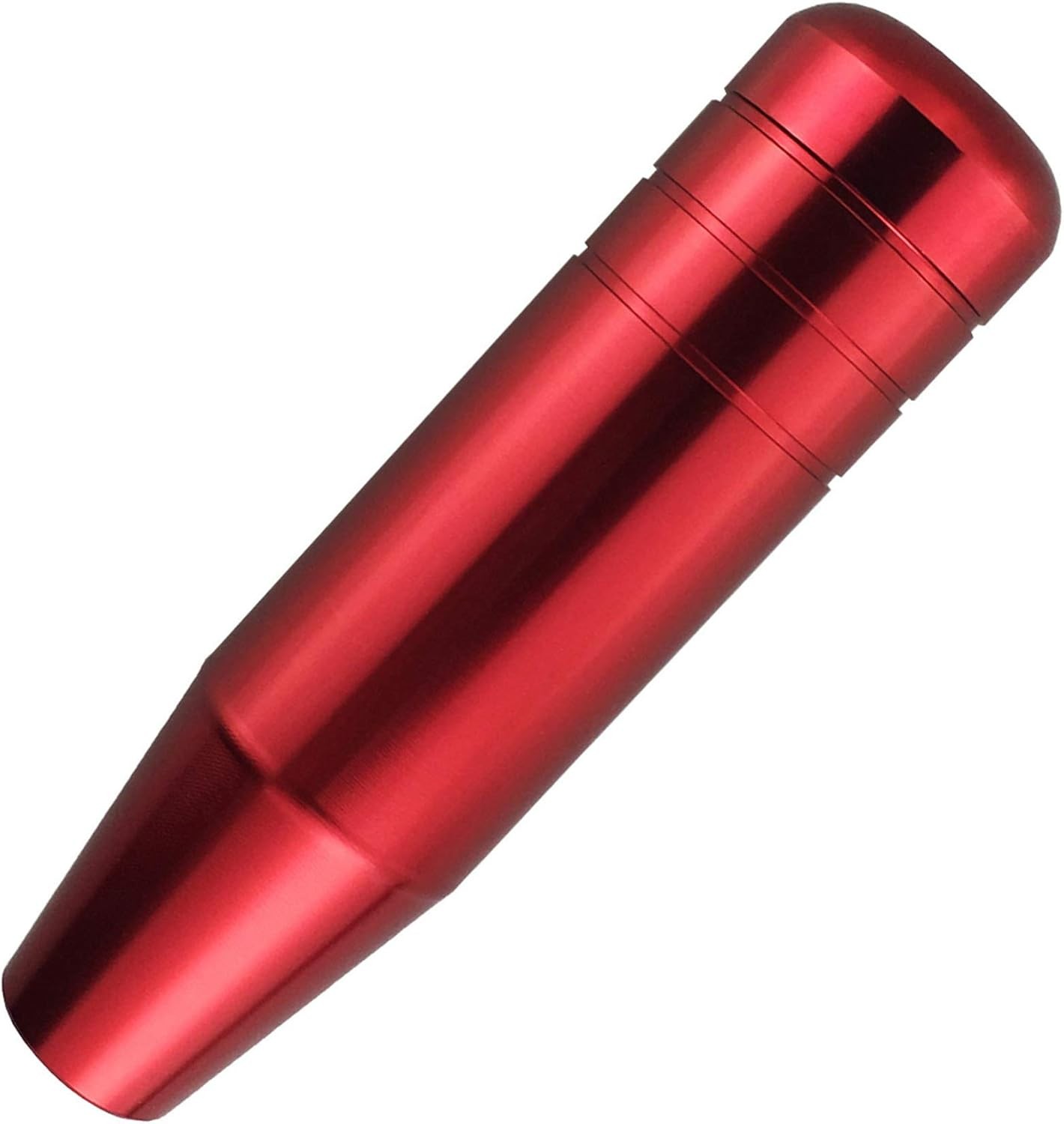 5″ Red Shift Knob, Aluminum Alloy Weighted Shifter Knobs Metal Gear Lever Stick