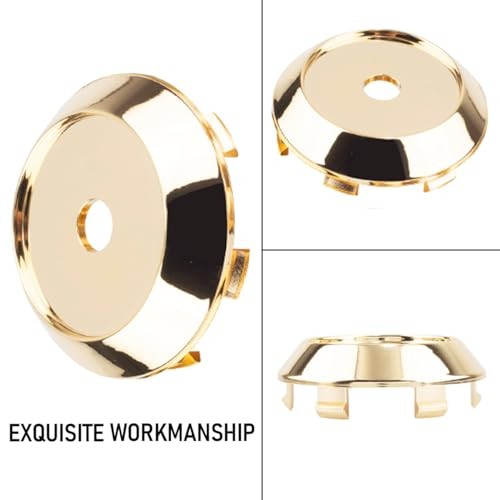 RT 70mm 2.76″ Wheel Center Caps Compatible with XXR 527 OD 70mm, ID 63mm Gold