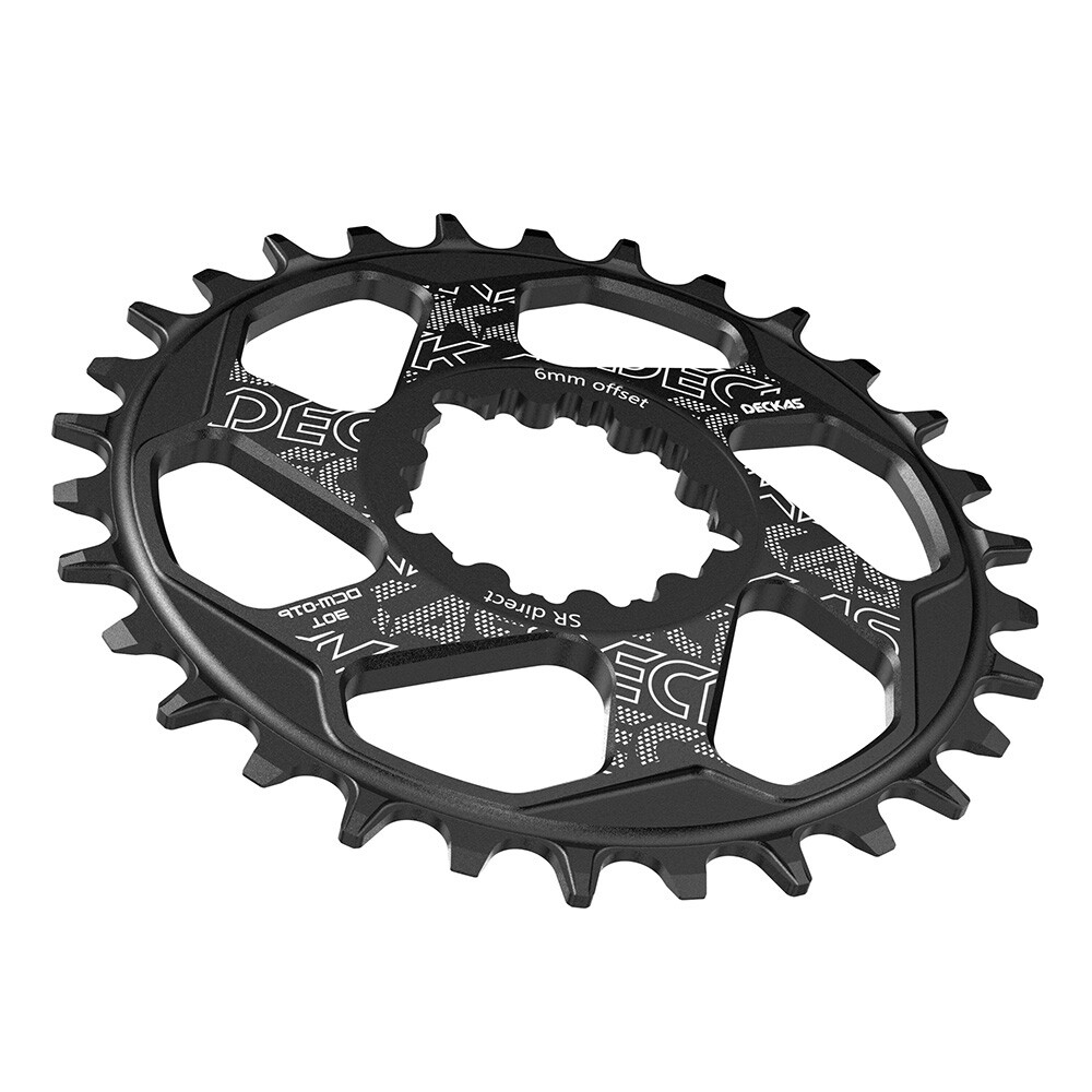 DECKAS 12 Speed 6MM Offset Direct Mount Chainring MTB Crankset 30T-36T