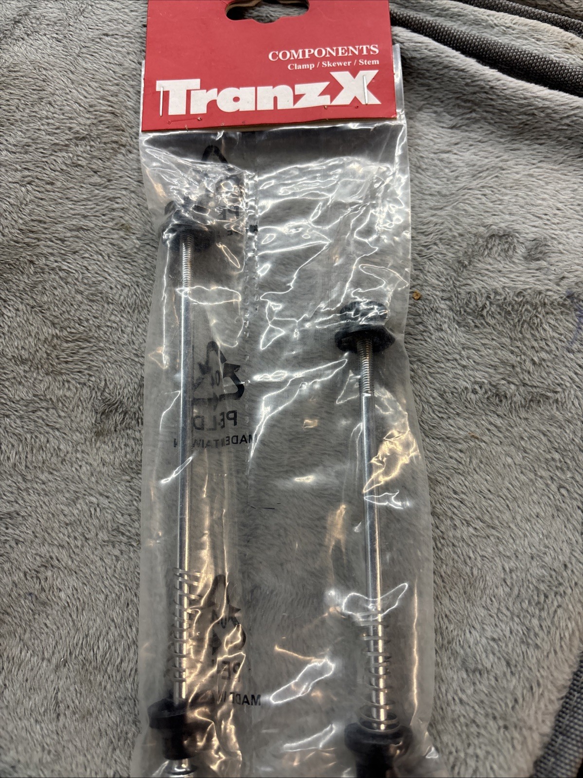 TranzX Axle Hub Skewer F&R Allen Head set