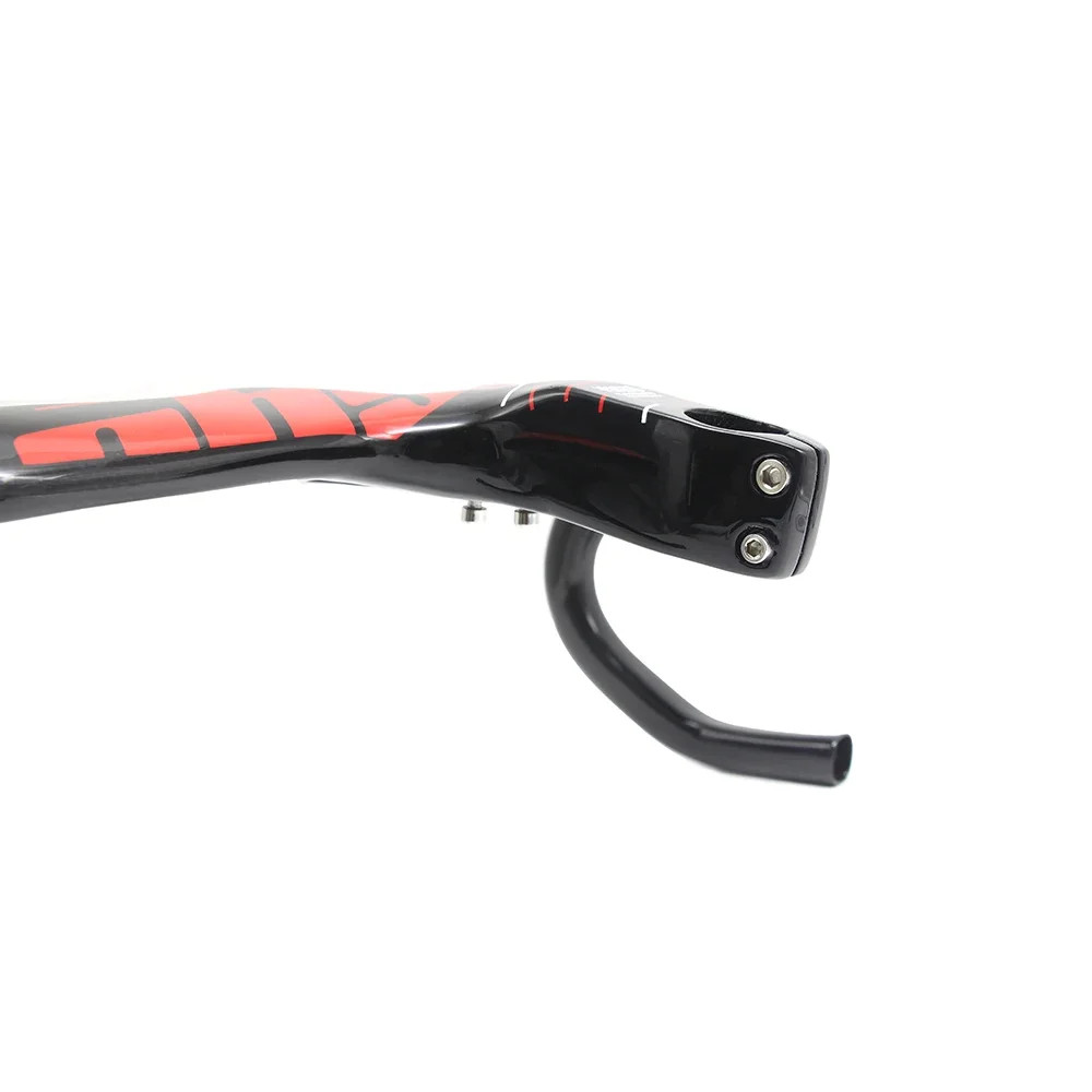 Full Carbon Fiber Road Bicycle Integrated Handlebar 28.6mm 400/420/440mm Width