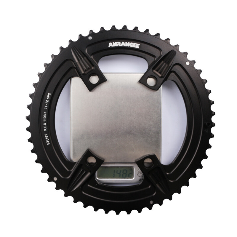Anrancee Double Chainring 4 Arm for SHIMANO 5800 R7000 R8000 R8100 Bicycle Crown