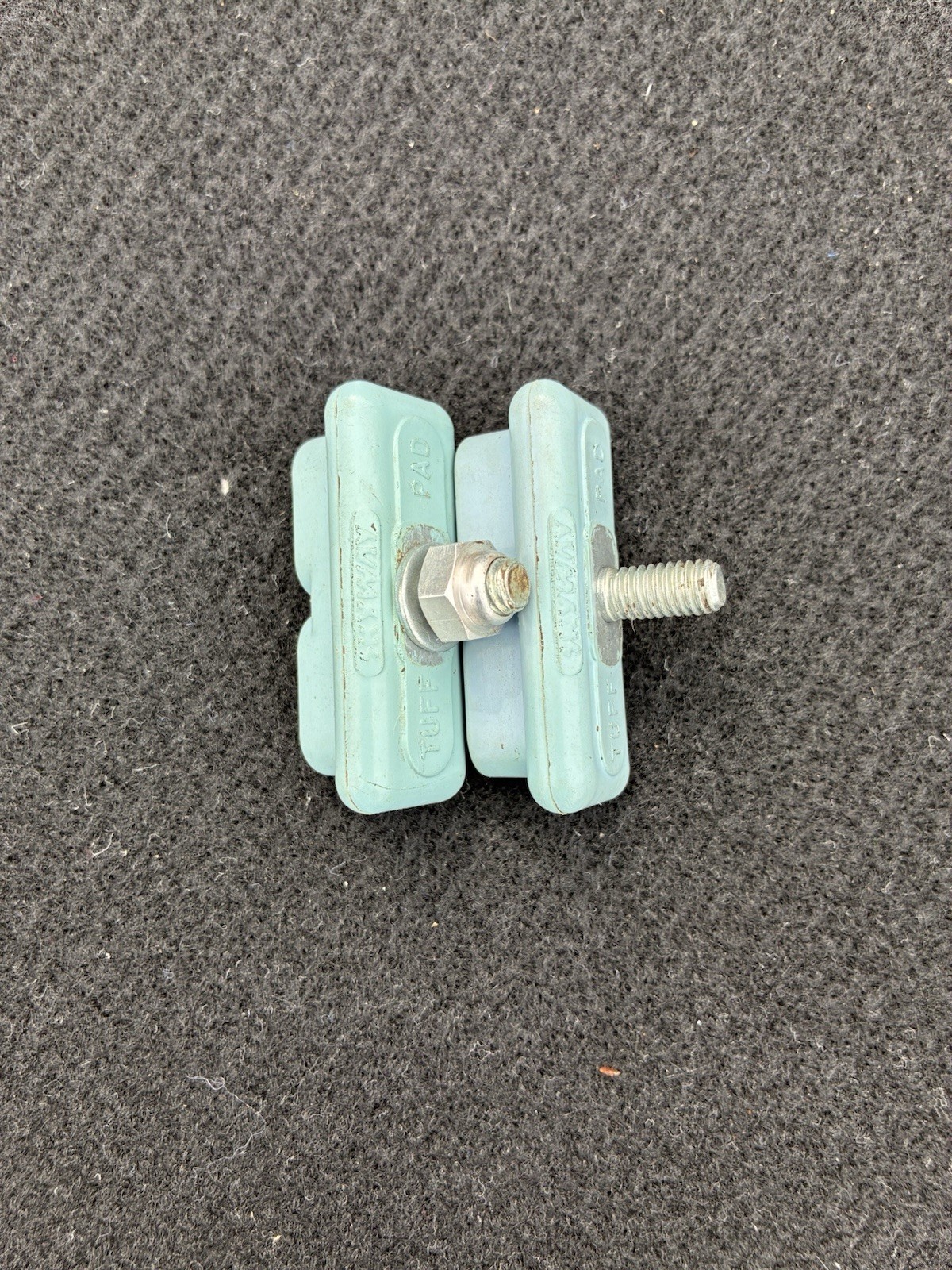 Vintage NOS Skyway Tuff Pad Set BMX Brake Shoes Light Blue 1980s Old School