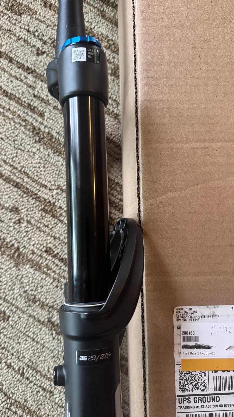 FOX Racing Shox 36 Float 29in Performance Elite Grip X Fork 2025