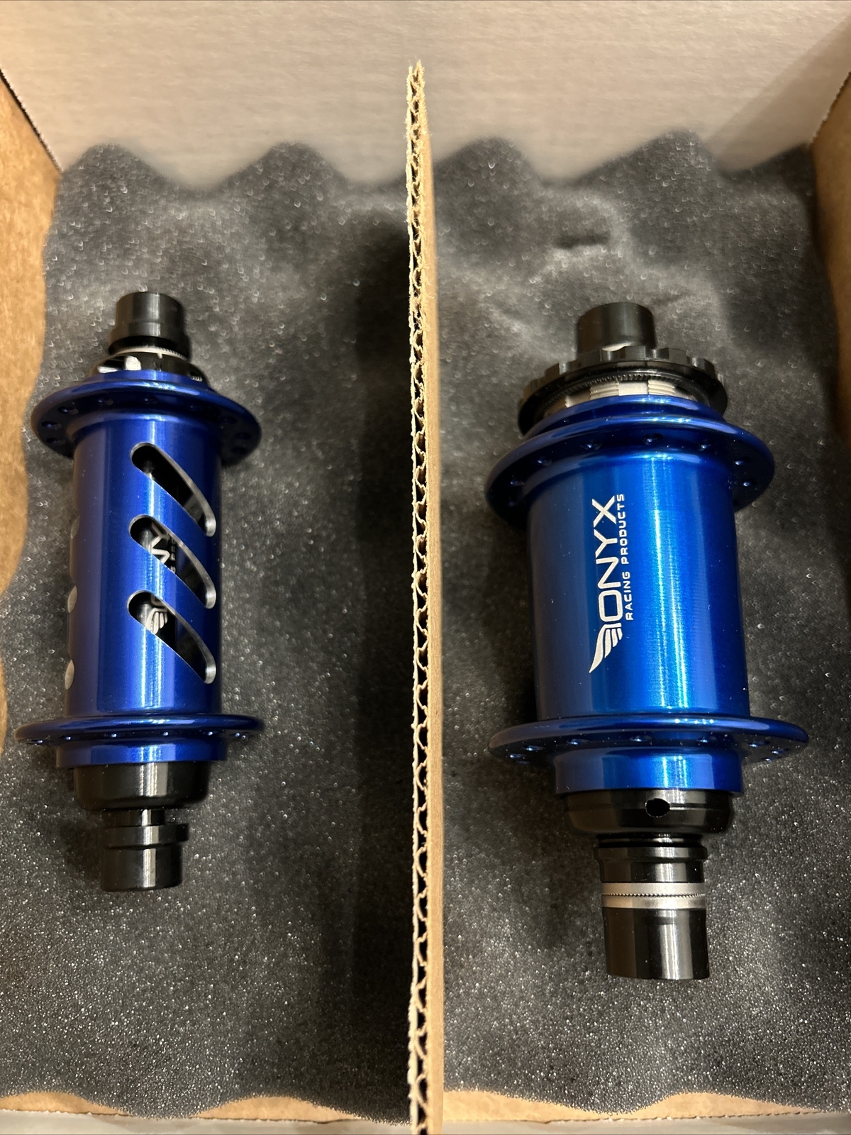 Onyx Race Pro Hubset 28H Non Disc Blue