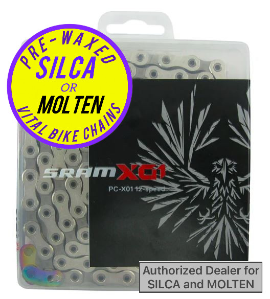 SRAM X01 Eagle Chain 12 speed – SILCA or MOLTEN SPEED wax