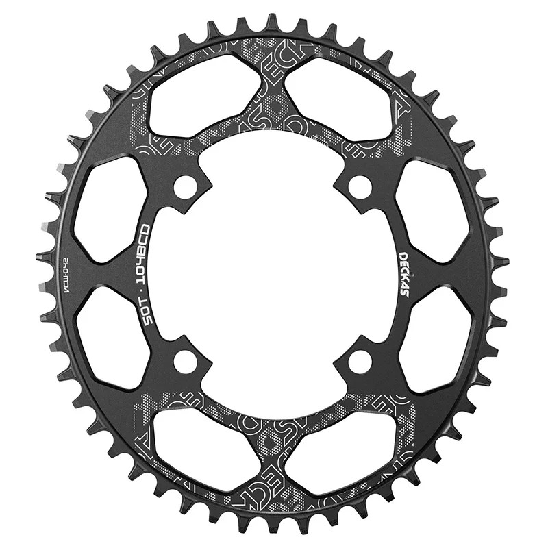 Deckas Bike Chainring Oval 104BCD 32T-52T for MTB Road Bike Mountain Bicycle