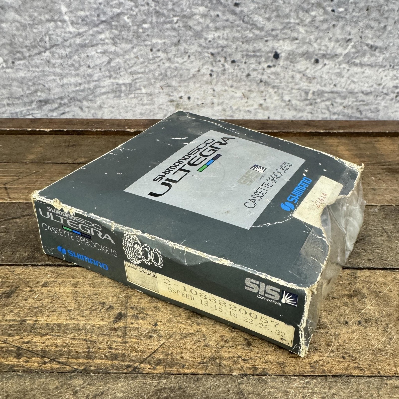 Vintage Shimano 600 UNIGLIDE Cassette NOS 6 Speed 13-32T 32 CS-6400 Tour MTB 6s