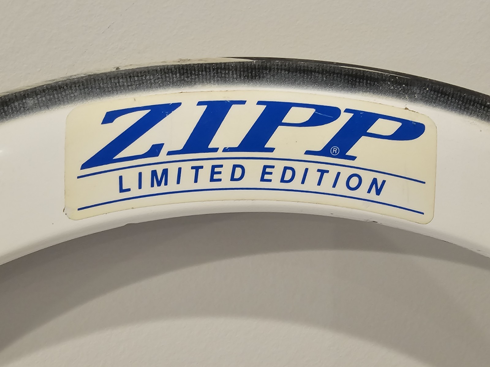 Zipp Limited Edition 650c Tubular Rim White 16H Made in USA NOS Storage Marks