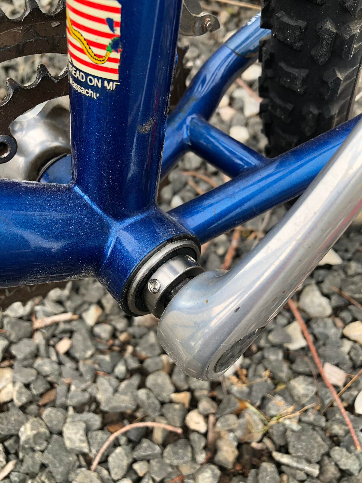 SRP Titanium 5/8″ axle collars / Lock Rings: Fat Chance Cook Bros Bullseye City