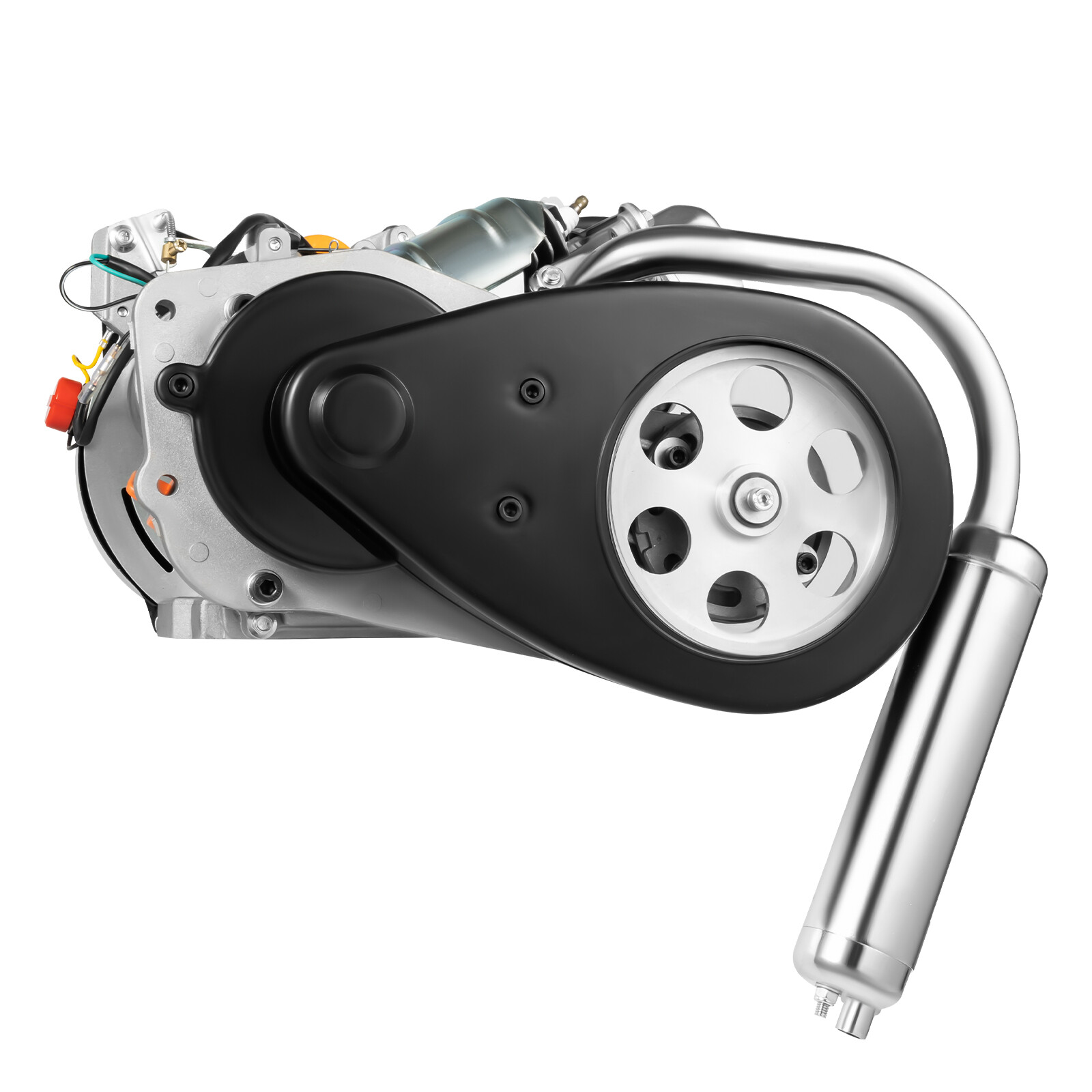 100CC 4-Stroke Bicycle Gas Engine Kit Fits Large Triangle Frame Gravel Bikes