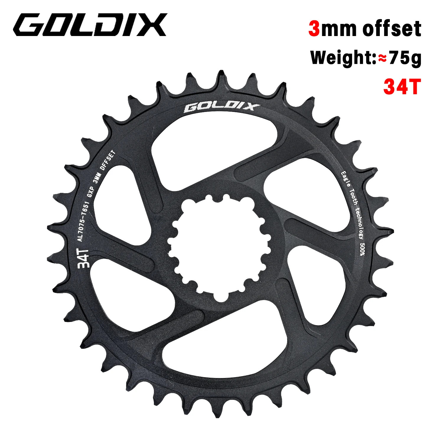MTB Narrow Wide Chainring 30T 32T 34T 36T 38T for SRAM Eagle Cranksets