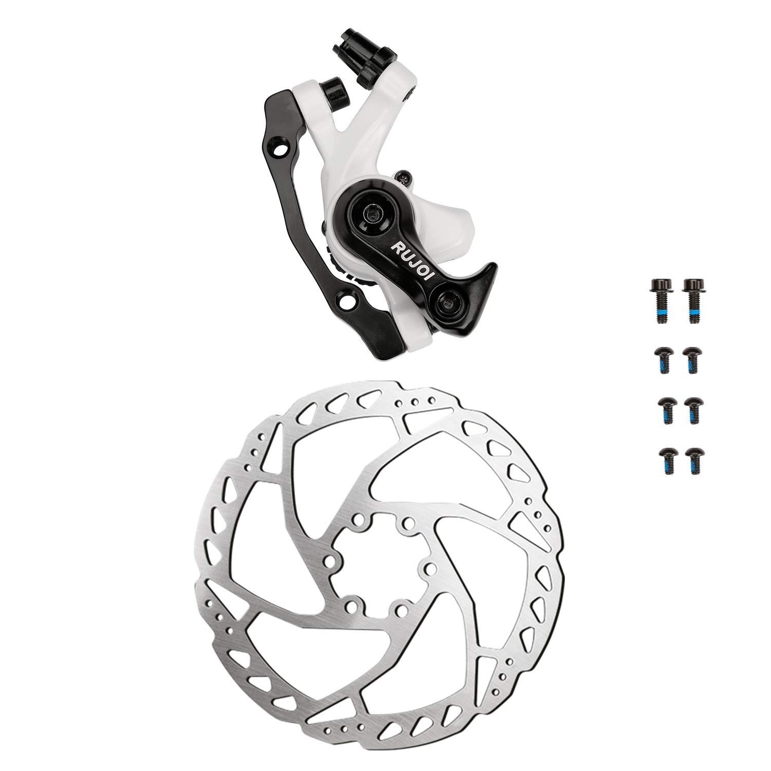 RUJOI Bike Disc Brake Kit Aluminum Front Caliper Full Aluminum Alloy Bicycle …