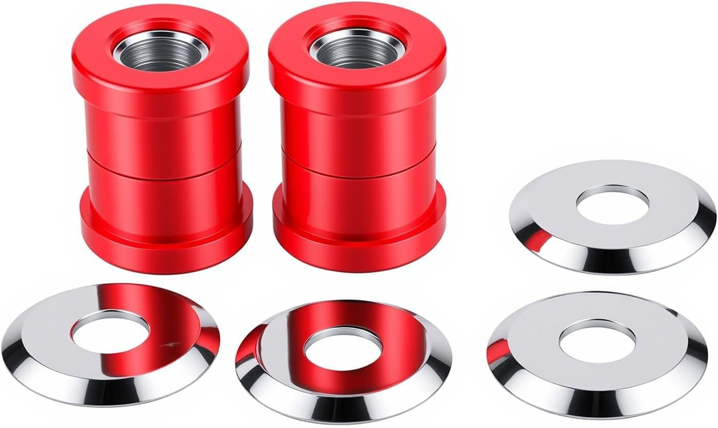 Polyurethane Handlebar Riser Bushings Kit Compatible with Harley Big Twin 1973-2
