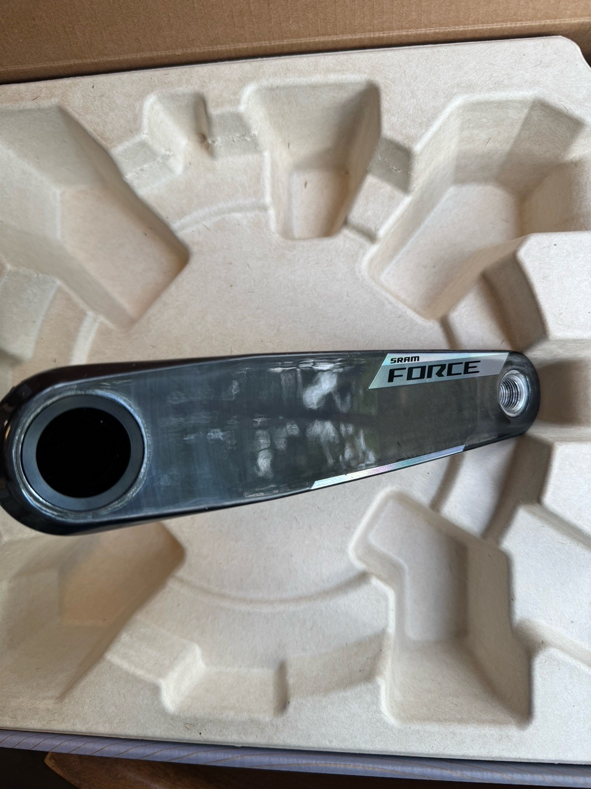 SRAM Force E1 DUB Crankset 175mm 48/35T Direct Mount Road Gravel