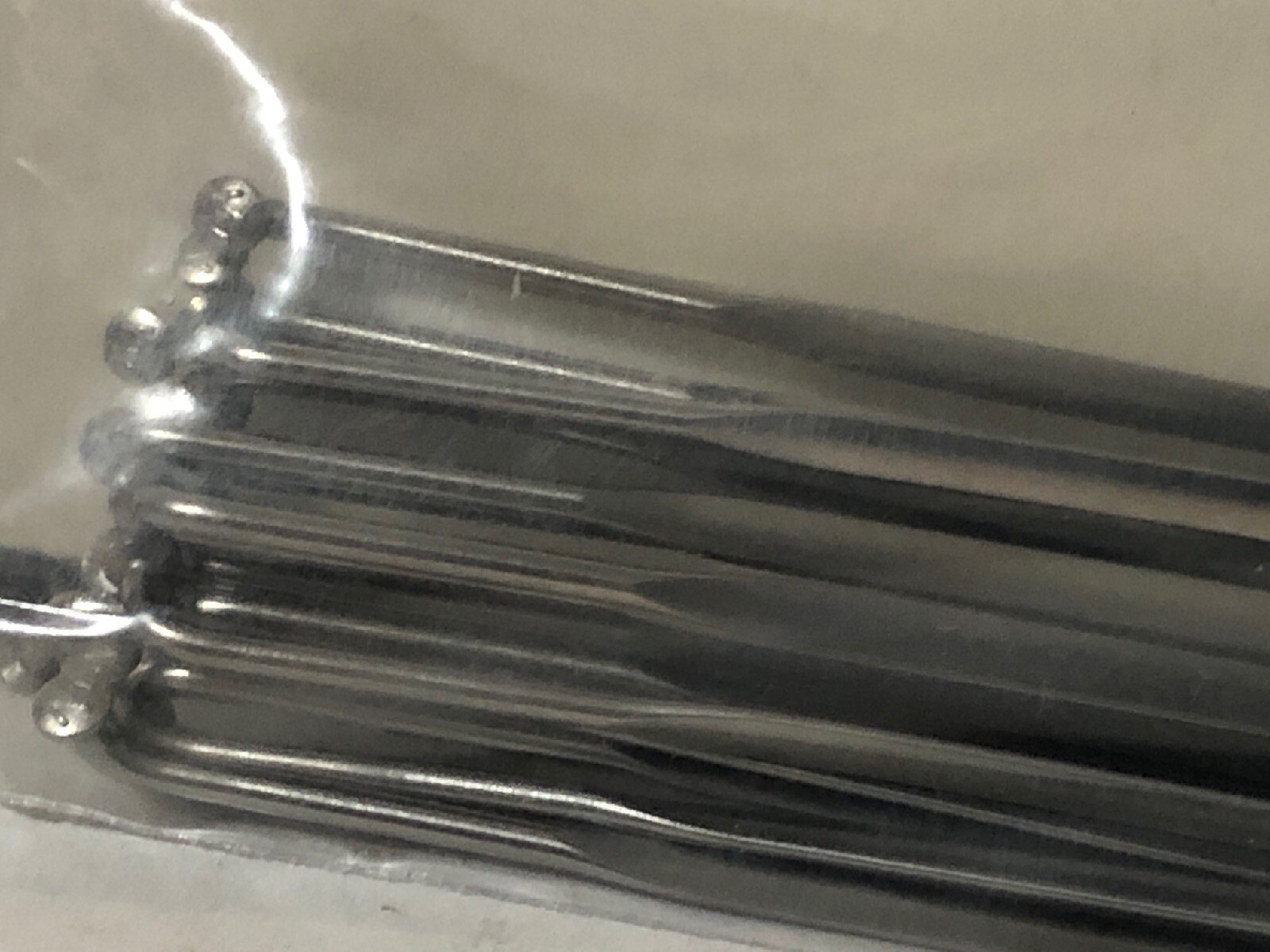 NEW Wheelsmith ACE14-242mm Blade Spokes Bag of 18