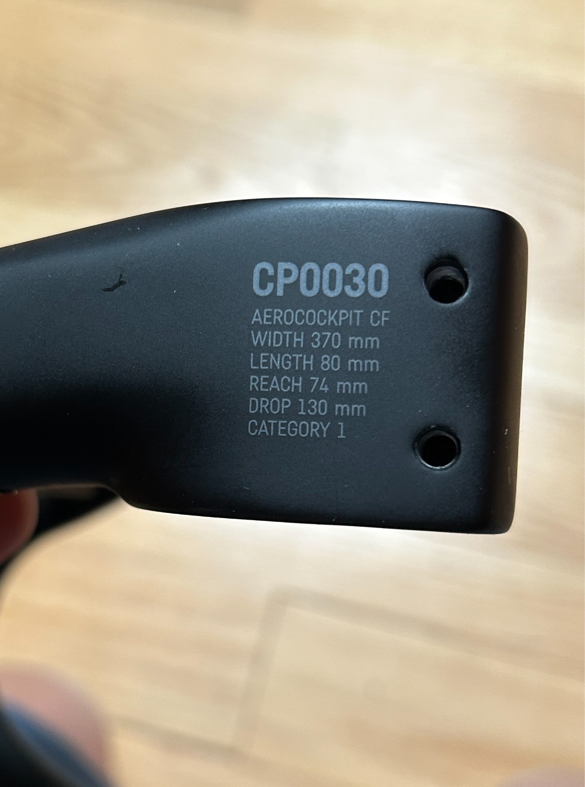 Canyon CP0030 AeroCockpit CF – 80mm Length / 370mm Width