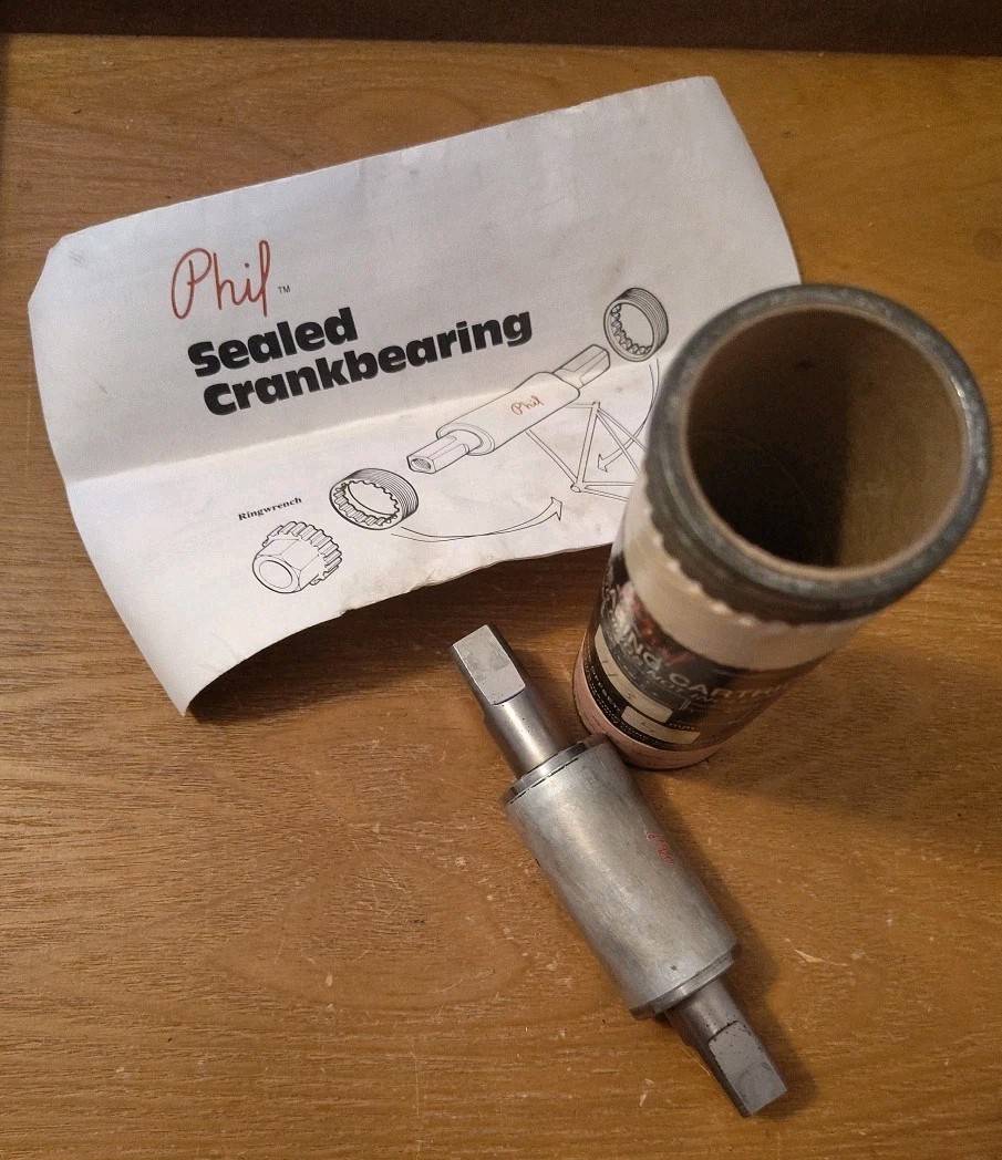 [51] ORIG PKG Phil Wood Crankbearing Cartridge 113mm Square Taper Bottom Bracket