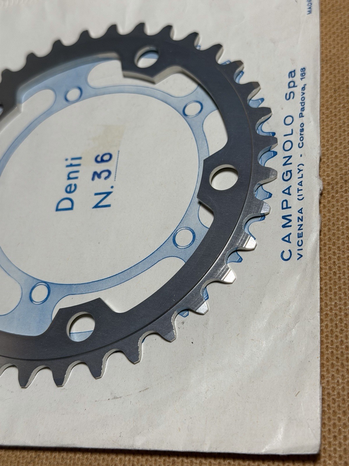 NOS Vintage Campagnolo Gran Sport 36T Chainring 116 BCD For GS Triomphe Victory