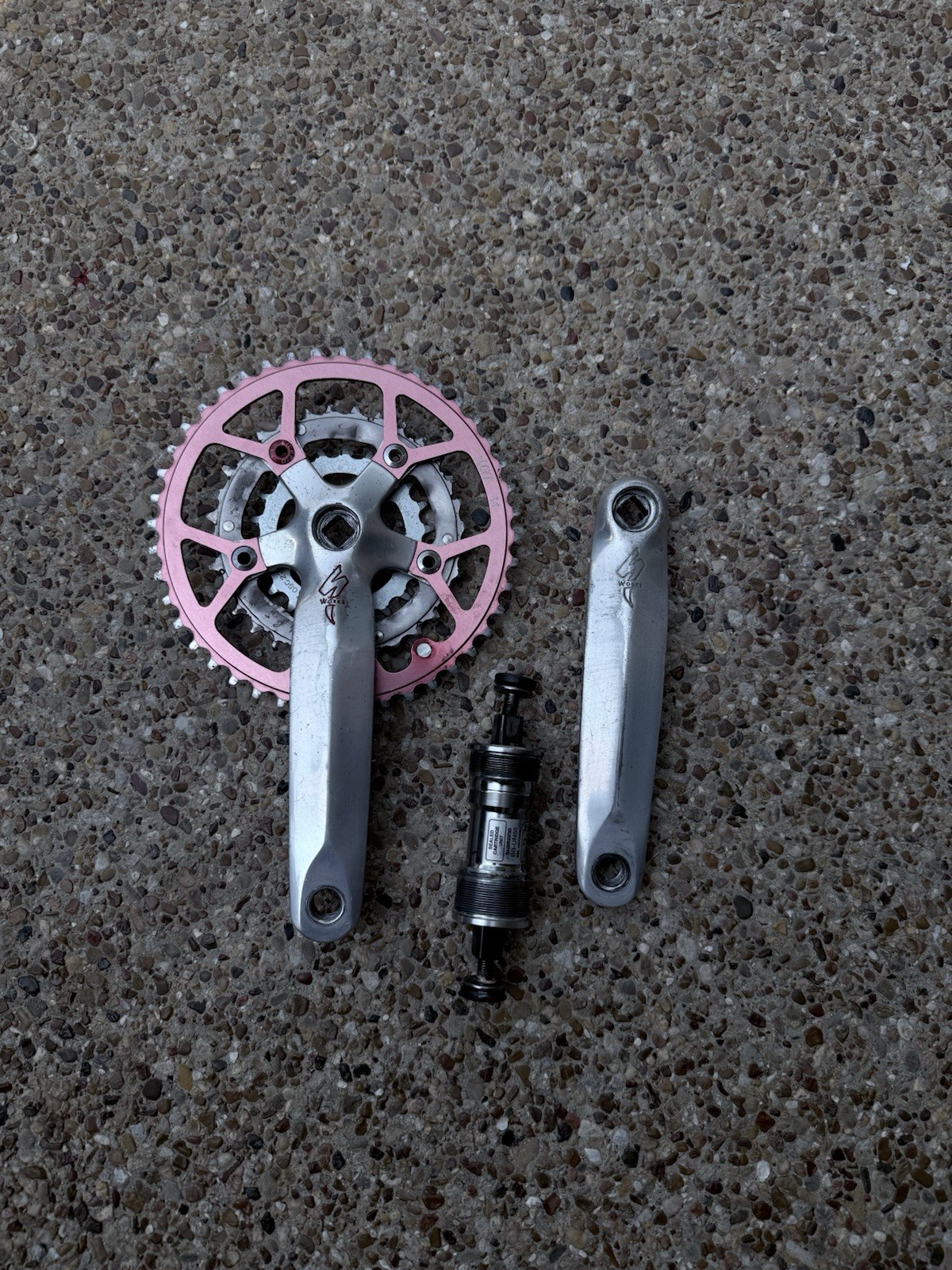 Vintage Specialized S-Works Forged 175 Mm Square Taper Japan MTB Kooka Ring