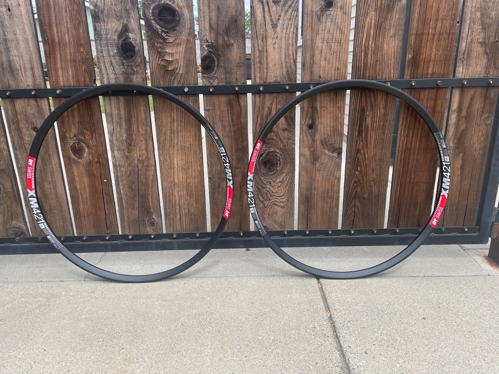 DT Swiss XM421, 29 inch, 32 hole rims – Brand New – Qty: 2 (sold as a pair)