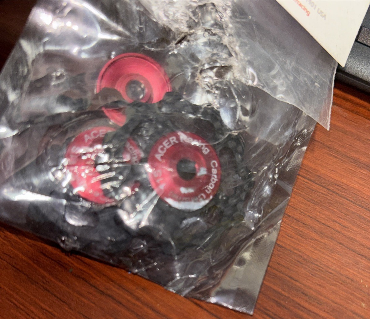 Carbon Fiber Jockey Wheels with Ceramic Bearings for Shimano & SRAM 6.5g 11speed