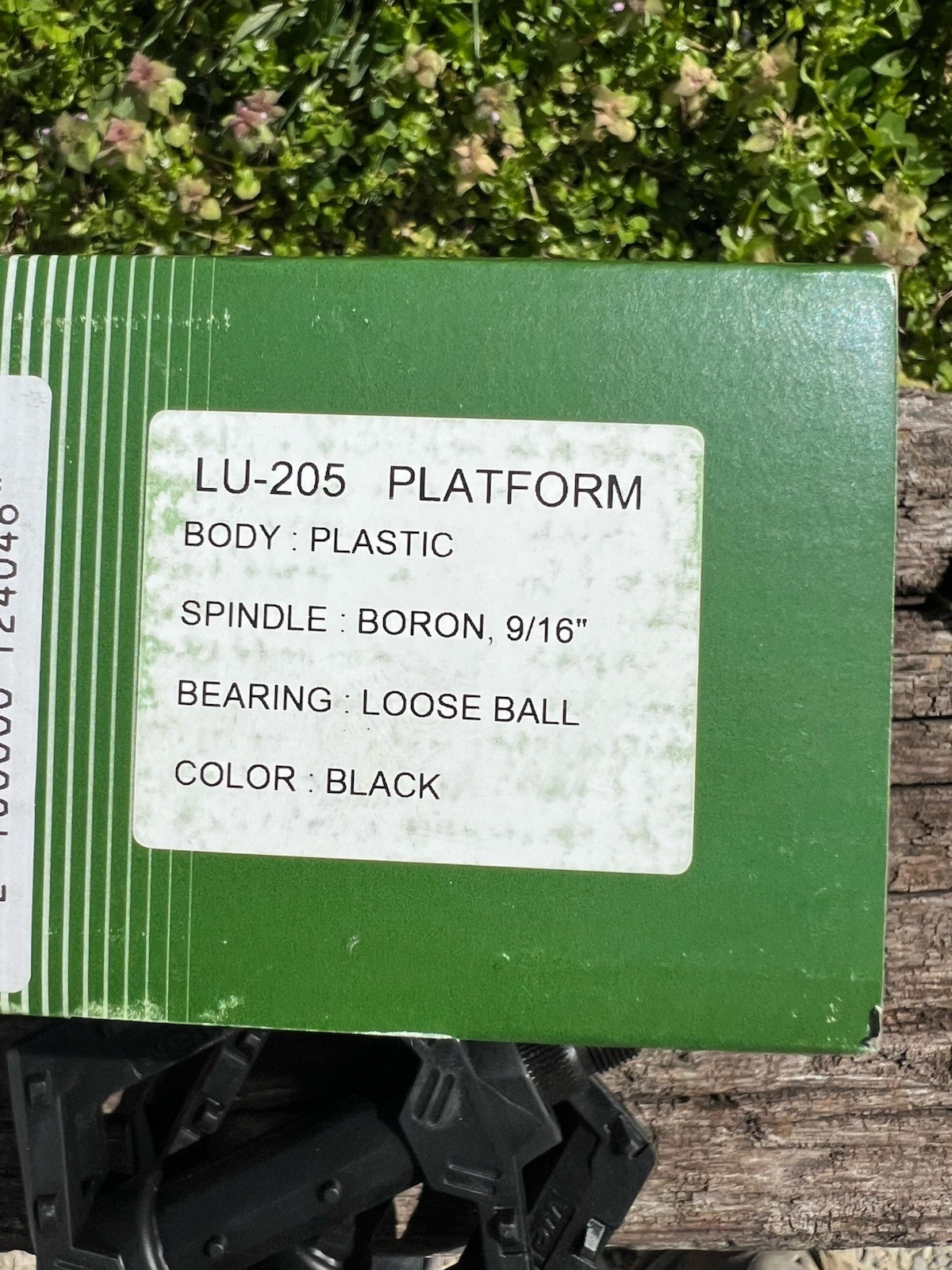 New ~ Wellgo LU-205 Plastic Resin Platform Pedals 9/16″ Mountain