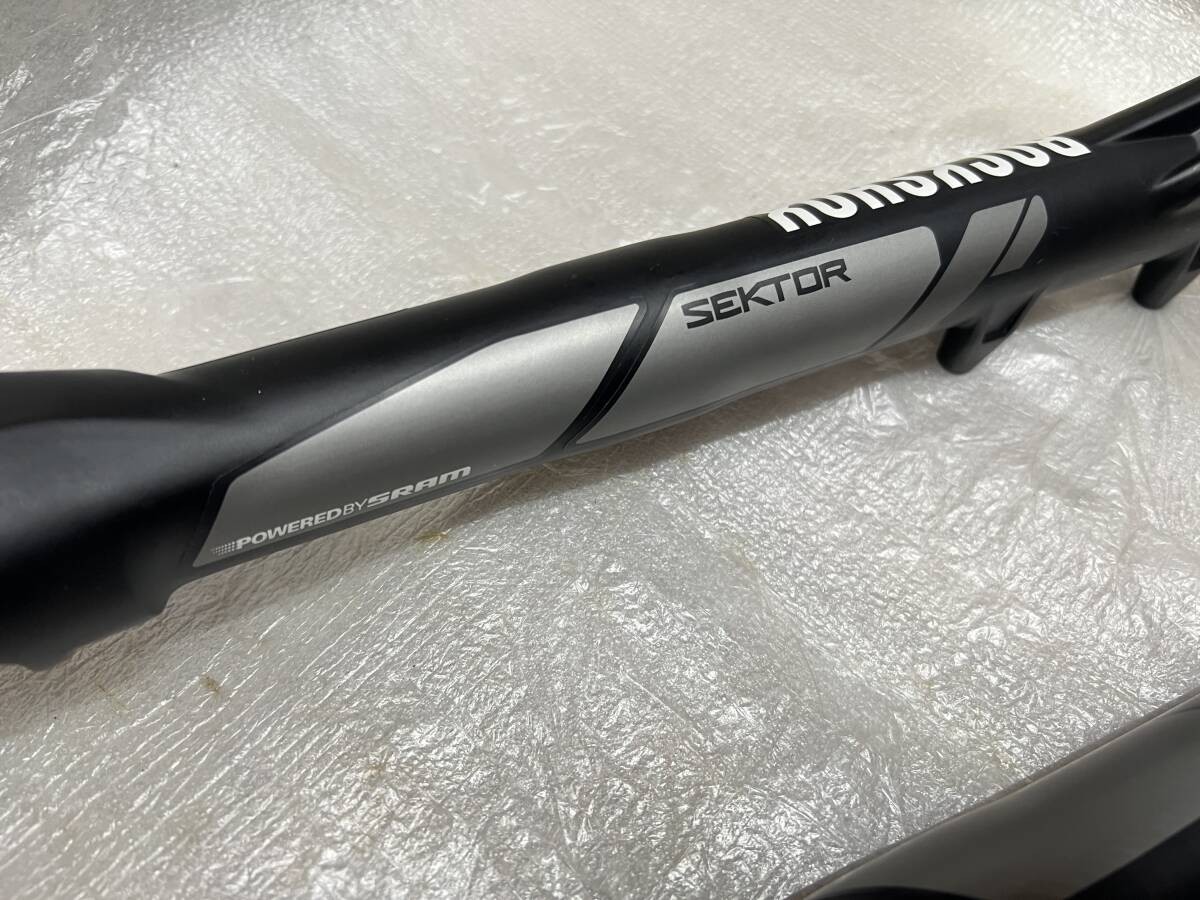 ROCKSHOX SEKTOR TK SILVER 26er Tapered Fork 15×100 130mm Uncut Steerer NEW RARE