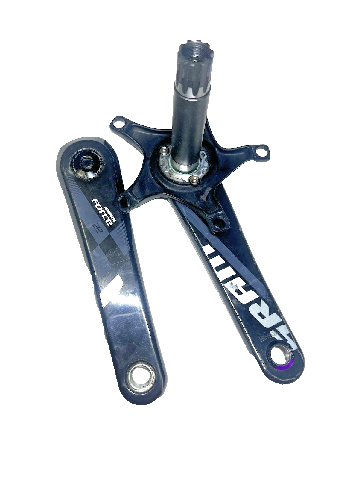 SRAM Force 22 Crank Arms Only 170mm 11-Speed 130 BCD GXP Spindle Interface