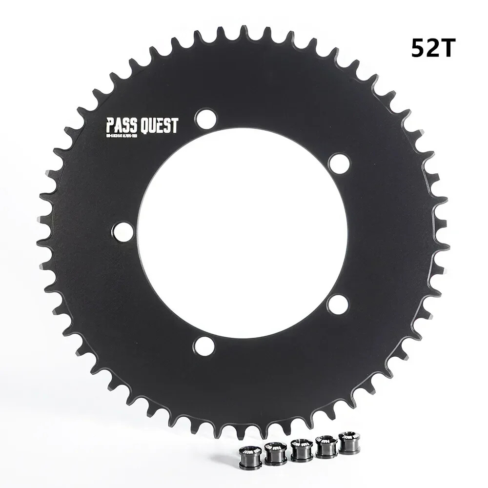 130 Bcd Round/Oval Chainring 42-60T 5 Arms Chain Ring for Bicycle Crankset