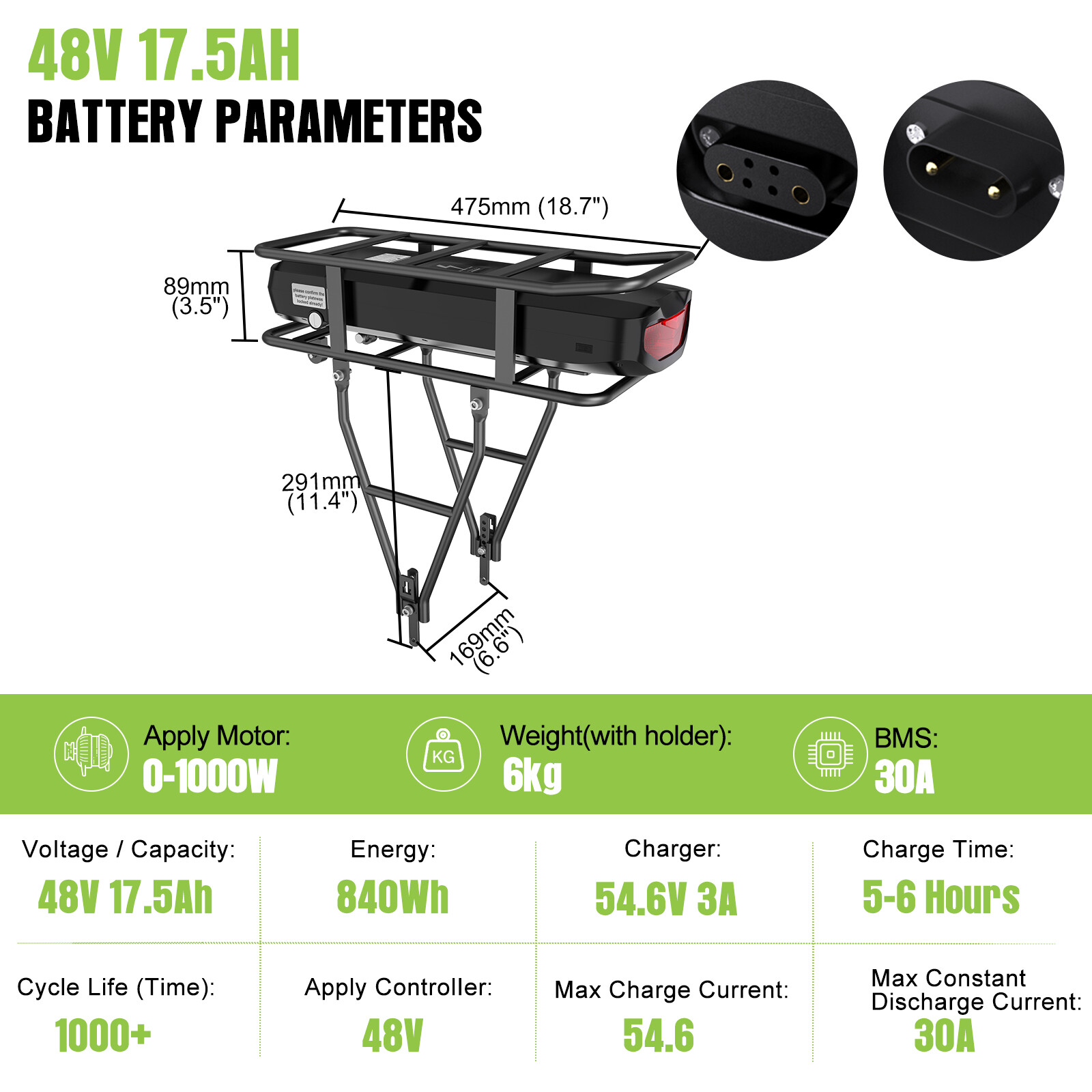 BAFANG BBS02B 48V 750W 68-100mm Mid Drive Motor DIY Ebike Conversion Kit USA