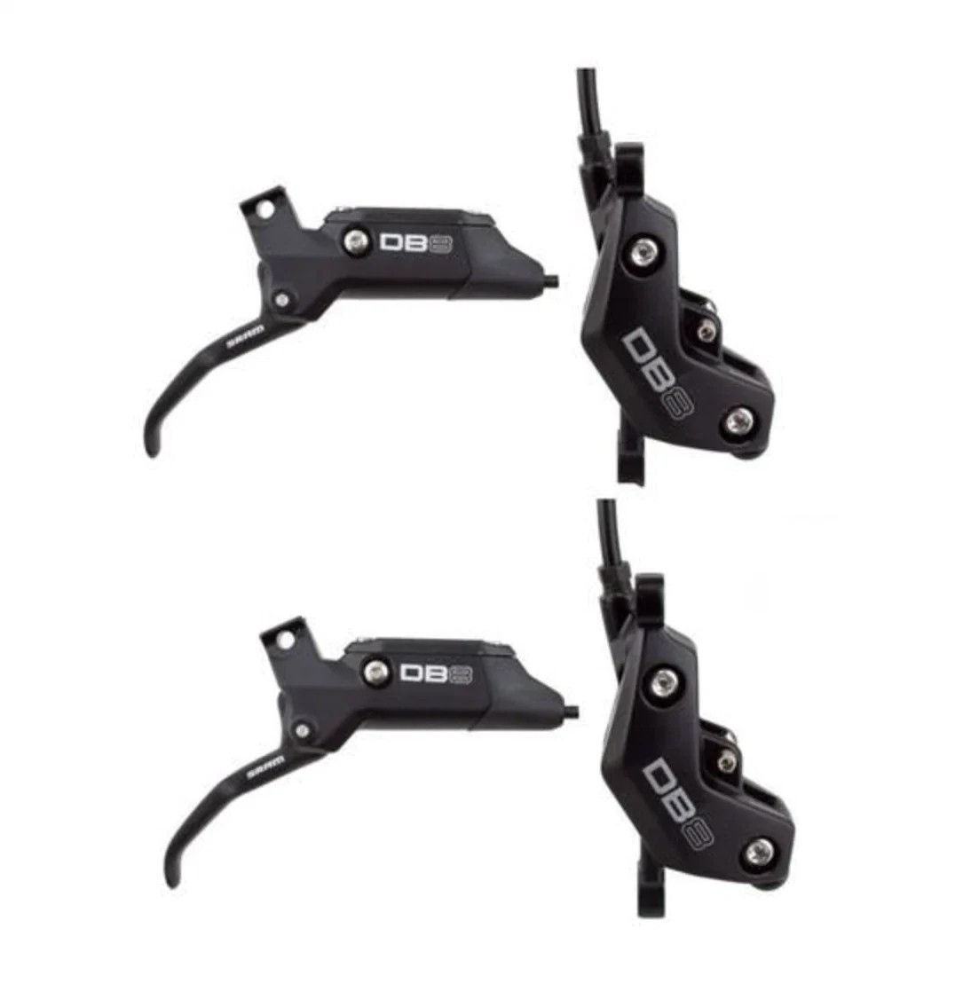 LIMITED TIME OFFER – SRAM DB8 4 Piston Brake Set | 900mm/1800mm