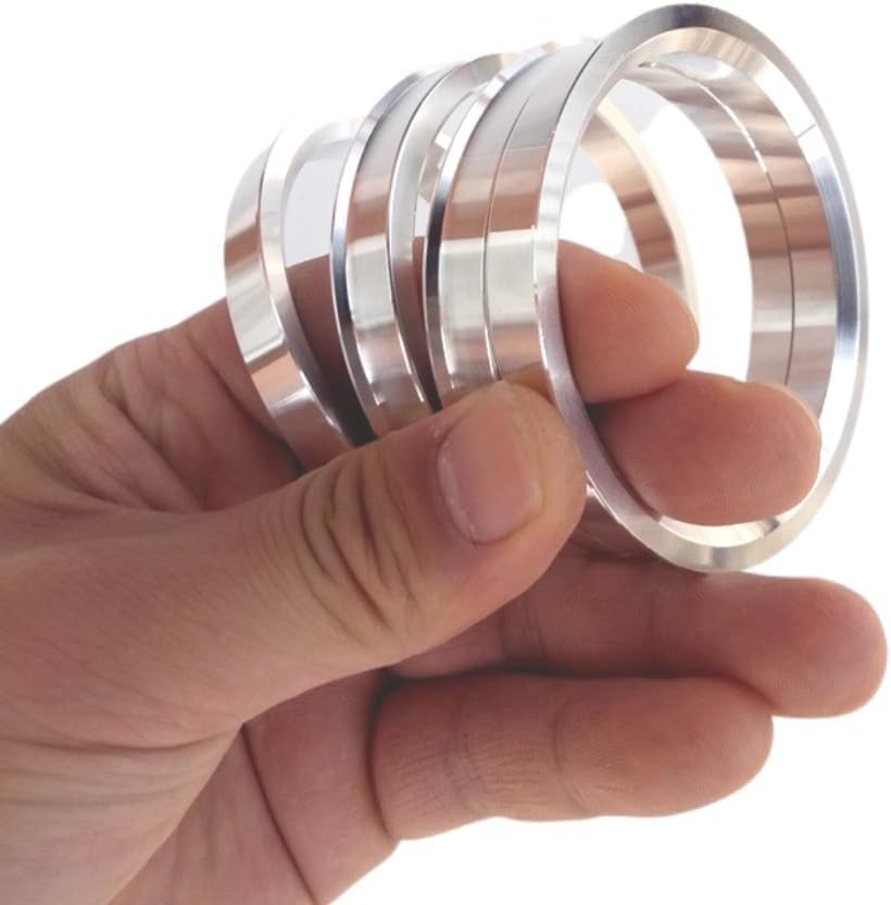 66.5 to 57.1 Aluminium Alloy OD=66.5mm ID=57.1mm Center Rings Aluminium Alloy