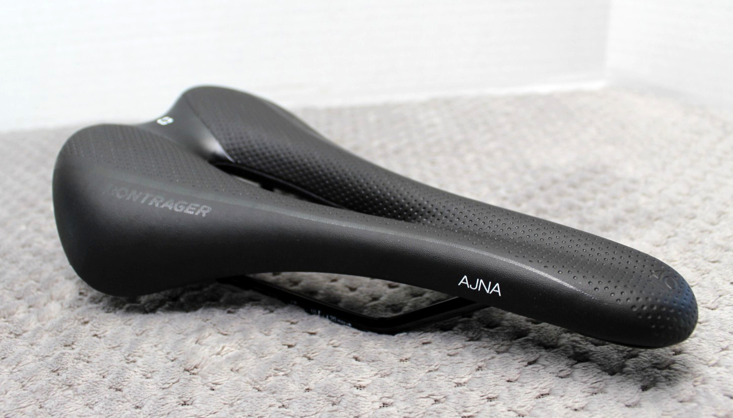 Bontrager Ajna Bike Saddle Black Cutaway Womens Road MTB Comfort Ergonomic