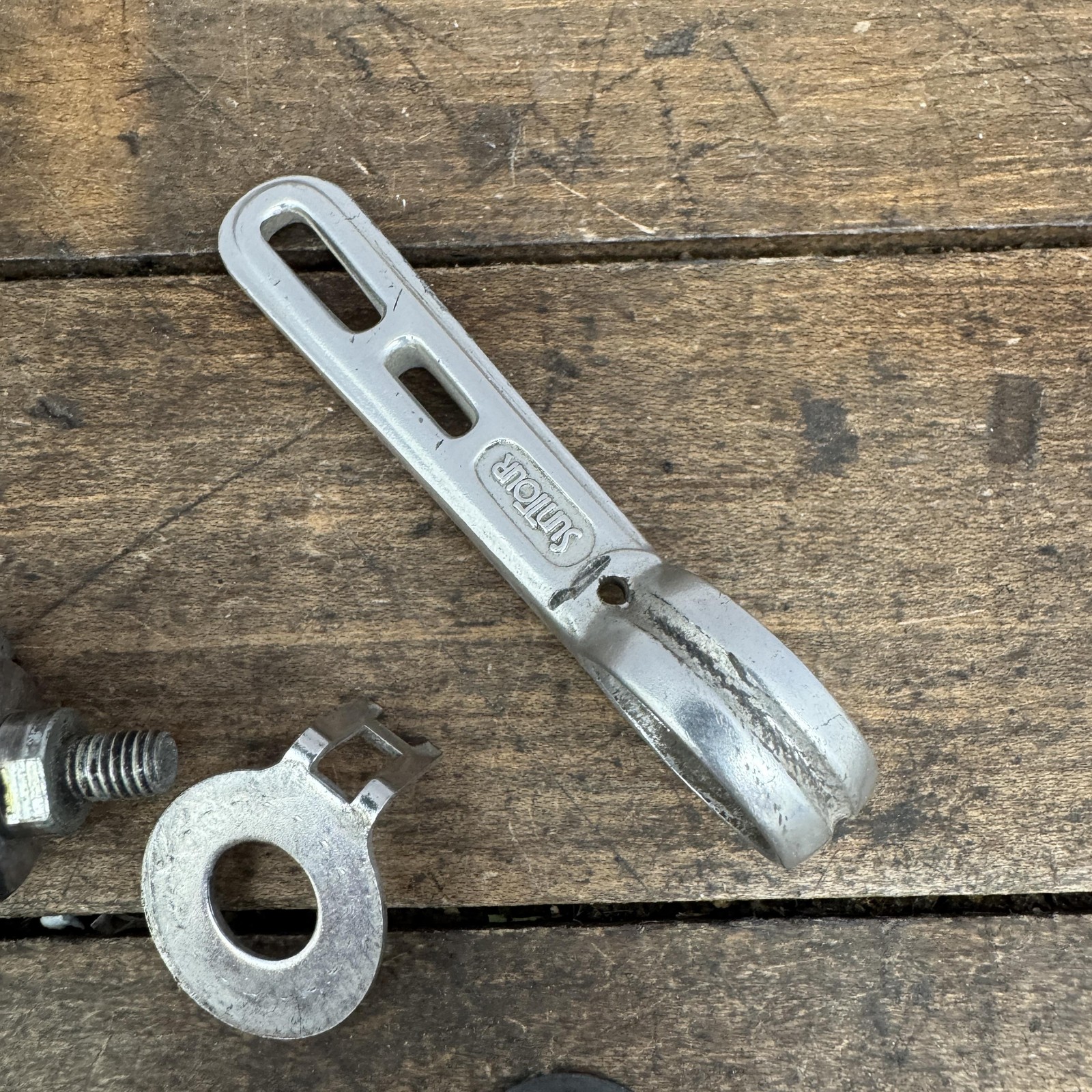 Vintage SunTour Superbe Downtube Friction Shifter Set Clamp On Road Bike Japan