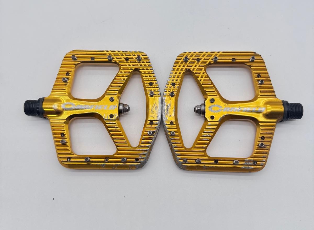 Canfield Crampon Ultimate Pedals, Gold